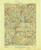 Carmel, NY 1928 (1945) USGS Old Topo Map Reprint 15x15 NY Quad 122814