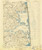 Rehoboth, Delaware 1918 (1940) USGS Old Topo Map Reprint 15x15 DE Quad 255777