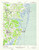 Ocean City, Maryland 1942 (1942) USGS Old Topo Map Reprint 15x15 DE Quad 461575
