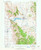 Soda Springs, Idaho 1948 (1965) USGS Old Topo Map Reprint 15x15 ID Quad 239282