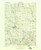 Howell, Michigan 1907 (1959) USGS Old Topo Map Reprint 15x15 MI Quad 278220