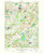 Marcellus, Michigan 1944 (1965) USGS Old Topo Map Reprint 15x15 MI Quad 278312