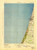 South Haven, Michigan 1943 (1943) USGS Old Topo Map Reprint 15x15 MI Quad 278510