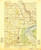 St Charles, Michigan 1917 (1917) USGS Old Topo Map Reprint 15x15 MI Quad 278525