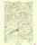 Union City, Michigan 1950 (1950) USGS Old Topo Map Reprint 15x15 MI Quad 278569