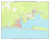 Choctawhatchee Bay from Fort Walton to Villa Tasso 1970 - Custom USGS Old Topo Map - Florida