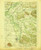 Lebanon, Oregon 1924 () USGS Old Topo Map Reprint 15x15 OR Quad 282651