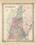 New Hampshire - 1856 Colton World Atlas