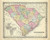 South Carolina - 1856 Colton World Atlas