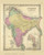 Hindostan or British India - 1856 Colton World Atlas