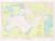 Lake of  the Woods 1970 Minnesota-Ontario Border Lakes Nautical Chart Reprint Great Lakes 8 - 84