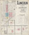 Lincoln Illinois 1884 - Fire Insurance Index - Old Map Reprint