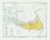 Nantucket Island 1975 Old Map Nautical Chart AC Harbors 2 265 - Massachusetts