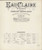 Eau Claire Wisconsin 1883 - Fire Insurance Index - Old Map Reprint