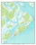 Hilton Head Island & Daufuskie 1958 - Custom USGS Old Topo Map - South Carolina