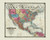 The United States of America 1851 Map - USA Reprint Atwood - USA Maps