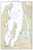 Grand Traverse Bay 2023 Lake Michigan Harbor Chart Reprint Great Lakes 7 - Custom