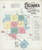 Columbia Tennessee 1895 - Fire Insurance Index - Old Map Reprint