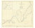 Inland Route of Navigation 1955 B BW Lake Michigan Harbor Chart Reprint Great Lakes 7 - 66