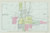 Bellaire Village, Michigan 1897 Old Map Print - Antrim Co. 46-47