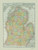 Southern Michigan, Michigan 1897 Old Map Print - Antrim Co. 77-78