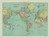 World Map, Michigan 1897 Old Map Print - Antrim Co. 80-81