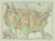 USA Map, Michigan 1897 Old Map Print - Antrim Co. 85-86