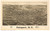 Fairport, New York 1885 Bird's Eye View - Old Map Reprint