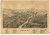 Greene, New York 1890 Bird's Eye View - Old Map Reprint