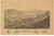 Hunter, New York 1890 Bird's Eye View - Old Map Reprint