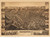 Little Falls, New York 1881 Bird's Eye View - Old Map Reprint