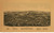 Rhinebeck, New York 1890 Bird's Eye View - Old Map Reprint