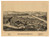 Schaghticoke , New York 1889 Bird's Eye View - Old Map Reprint
