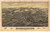 Waterville, New York 1885 Bird's Eye View - Old Map Reprint