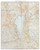Lake Tahoe Area 1895 - Custom USGS Old Topo Map - California Lake Tahoe Area 1895 - Custom USGS Old Topo Map - California