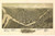 Franklin, Pennsylvania 1901 Bird's Eye View - Old Map Reprint