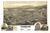 Hamburg, Pennsylvania 1889 Bird's Eye View - Old Map Reprint