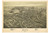 Irwin, Pennsylvania 1897 Bird's Eye View - Old Map Reprint