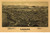 Ligonier, Pennsylvania 1900 Bird's Eye View - Old Map Reprint
