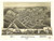 Minersville, Pennsylvania 1889 Bird's Eye View - Old Map Reprint