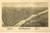 New Brighton, Pennsylvania 1901 Bird's Eye View - Old Map Reprint