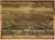 Newtown, Pennsylvania 1893 Bird's Eye View - Old Map Reprint