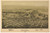 Pen Argyl, Pennsylvania 1894 Bird's Eye View - Old Map Reprint