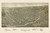 Titusville, Pennsylvania 1896 Bird's Eye View - Old Map Reprint