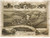 Valley Forge, Pennsylvania 1890 Bird's Eye View - Old Map Reprint