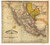 Texas 1842 Folsom - Old State Map Reprint