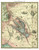 Lake Winnipesaukee, New Hampshire 1816 - Old Map Custom Print