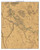 Lake Winnipesaukee, New Hampshire 1852 - Old Map Custom Print