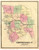Chittenden County Vermont 1869 - F.W. Beers - Old Map Reprint - VT County Other