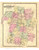 Rutland County Vermont 1869 - F.W. Beers - Old Map Reprint - VT County Other